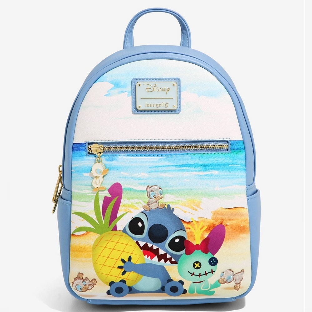 Loungefly Disney Lilo & Stitch Stitch with Ducklings Mini Backpack